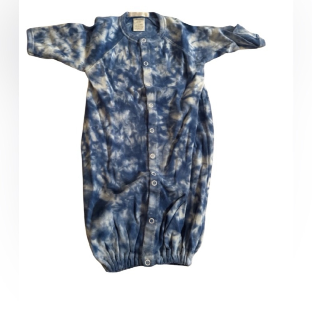 Baby Steps Tie Dye Blue Cotton Converter
